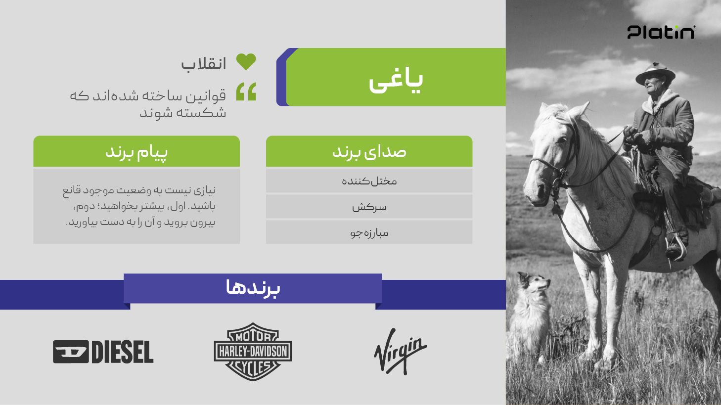 ویژگی‌های کلیدی آرکتایپ قانون‌شکن